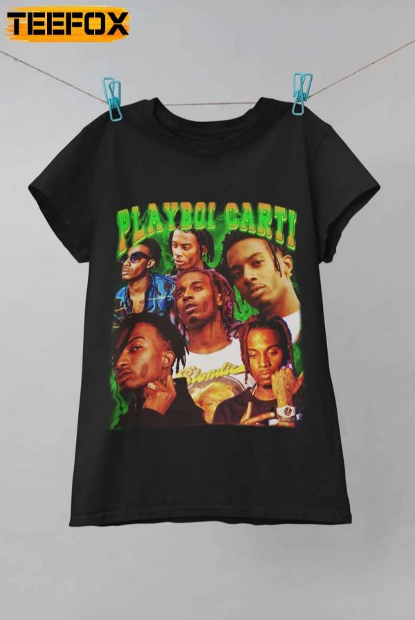 Playboi Carti Hip Hop Music Retro Rapper T Shirt