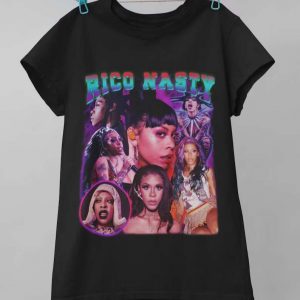 Rico Nasty Rap Music Rapper Black T Shirt