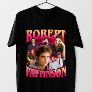 Robert Pattinson Actor 90s Retro Style T Shirt