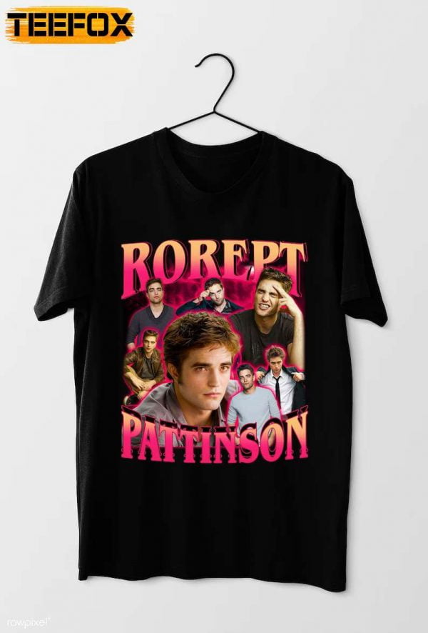 Robert Pattinson Actor 90s Retro Style T Shirt