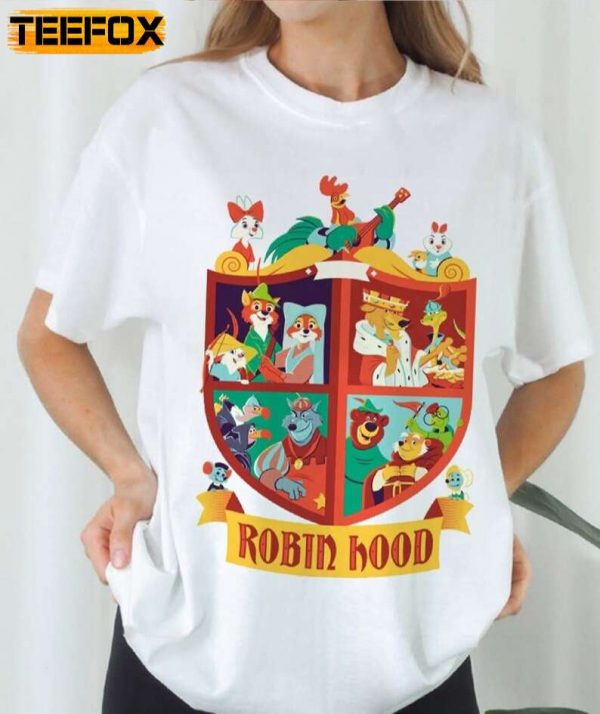 Robin Hood Disney Character T Shirt