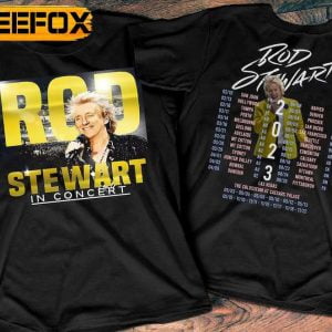 Rod Stewart The Hits Tour 2023 In Concert T Shirt