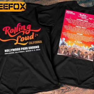 Rolling Loud Hip Hop Music Festival 2023 T Shirt