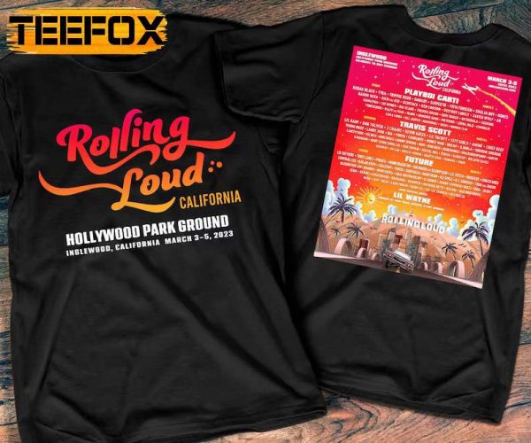 Rolling Loud Hip Hop Music Festival 2023 T Shirt