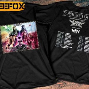 Sabaton The Tour To End All Tours 2023 T Shirt
