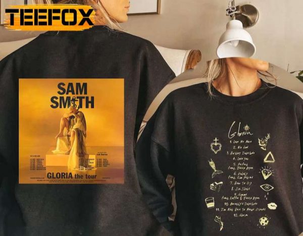 Sam Smith Gloria World Tour 2023 T Shirt