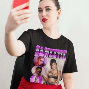 Saweetie RnB Music Retro Graphic T Shirt