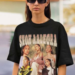 Snoh Aalegra Singer Music Retro Black T Shirt