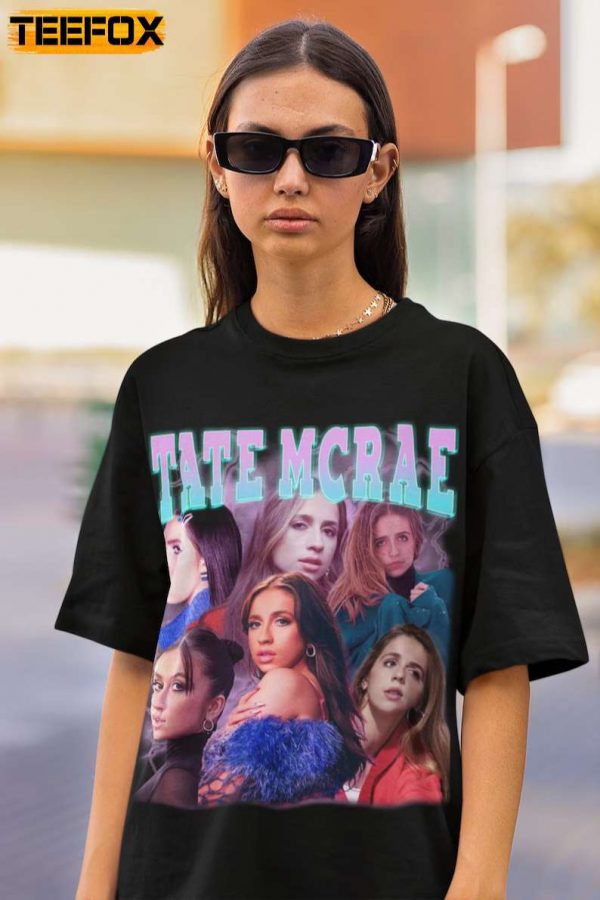 Tate McRae Pop Hip Hop Singer T Shirt