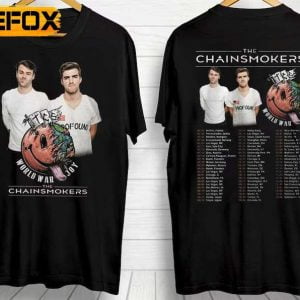 The Chainsmokers Tour Setlist 2023 Concert T Shirt