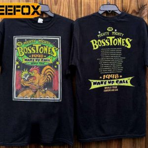 The Mighty Mighty Bosstones Wake Up Call World Tour European 1998 T Shirt