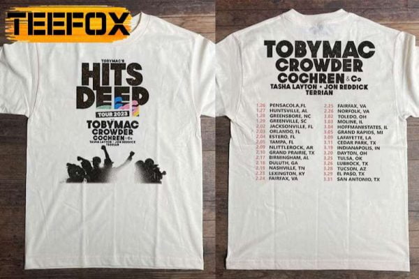 TobyMac Hits Deep America Tour 2023 T Shirt