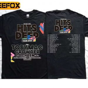 TobyMac Hits Deep Tour 2023 T Shirt