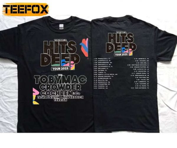 TobyMac Hits Deep Tour 2023 T Shirt