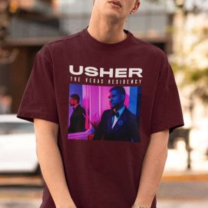 Usher My Way The Vegas Residency Tour 2023 T Shirt 1