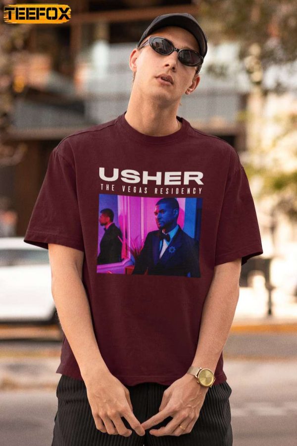 Usher My Way The Vegas Residency Tour 2023 T Shirt 1
