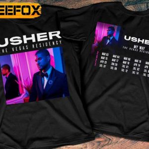 Usher My Way The Vegas Residency Tour 2023 T Shirt