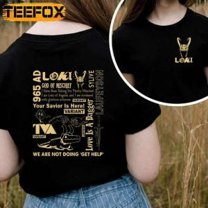 Variant Alligator Loki Loki God of Mischief T Shirt