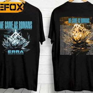 We Came As Romans Darkbloom Tour 2023 Concert T Shirt