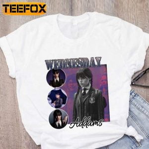 Wednesday Addams Movie Black T Shirt