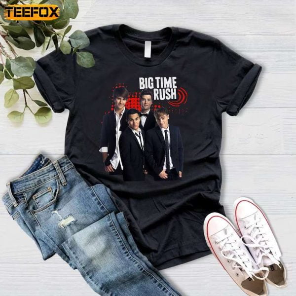 Big Time Rush Concert Pop Music Tour T Shirt