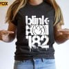 Blink Smiley Face 182 Rock Music Tour T Shirt