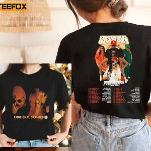 Emotional Oranges The Pulp Fiction Tour 2023 T Shirt