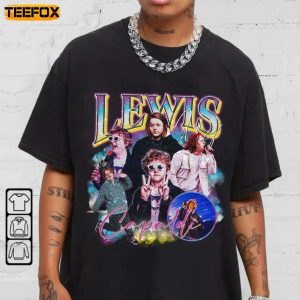 Lewis Capaldi Pop Singer Music Black T Shirt