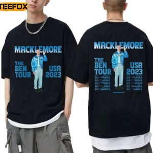 Macklemore The Ben Tour 2023 Music T Shirt