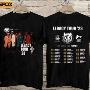 New Edition Legacy Tour 2023 With Keith Sweat and Guy and Special Guest Tank T Shirt