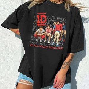 One Direction 1D Up All Night Tour 2012 T Shirt