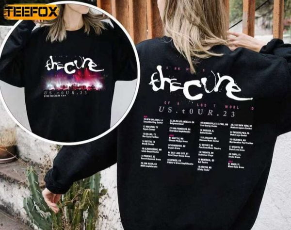 The Cure Shows of a Lost World US Tour 2023 T Shirt