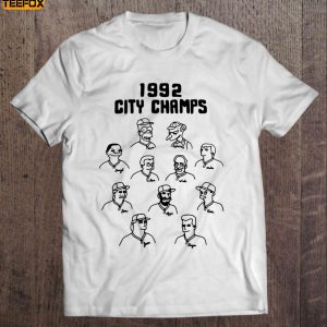 1992 City Champs The Simpsons Short Sleeve T Shirt