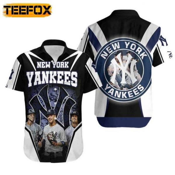 Aaron Judge Gleyber Torres Giancarlo Stanton New York Yankees Hawaiian Shirt