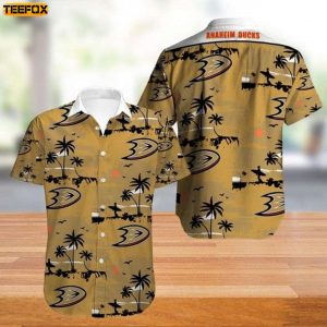 Anaheim Ducks Hockey Hawaiian Shirt