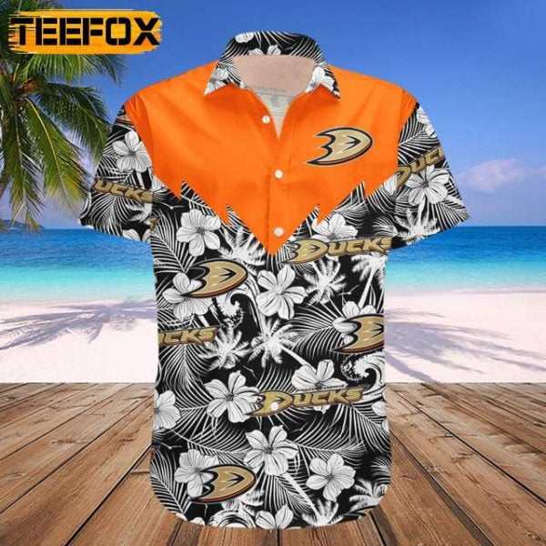 Anaheim Ducks Tropical Hawaiian Shirt