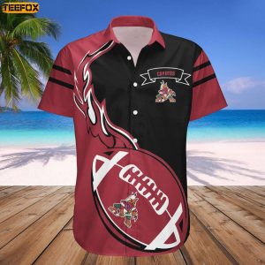 Arizona Coyotes Flame Ball Hawaiian Shirt