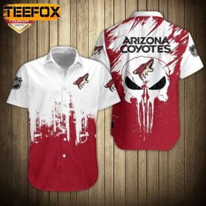 Arizona Coyotes Hockey NHL Team Hawaiian Shirt