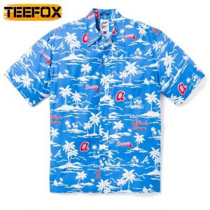 Atlanta Braves MLB Blue Hawaiian Shirt
