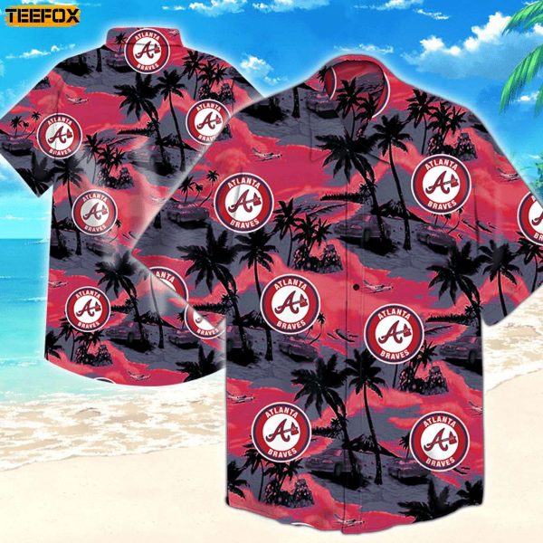 Atlanta Braves Mlb Red Hawaiian Shirt