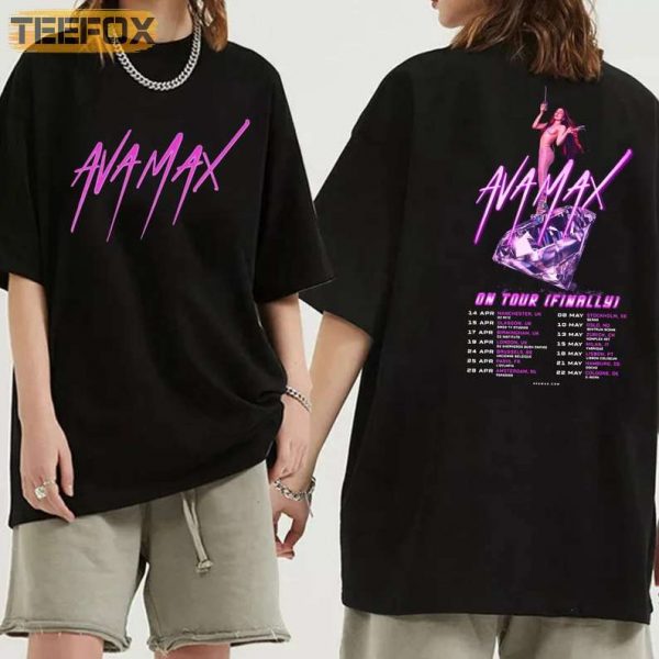 Ava Max Diamonds and Dancefloors 2023 Tour Finally T Shirt