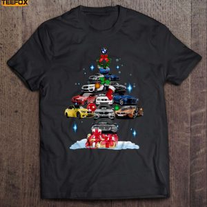 BMW Christmas Tree Short Sleeve T Shirt