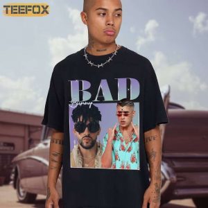 Bad Bunny Rap Hip Hop Short Sleeve T Shirt