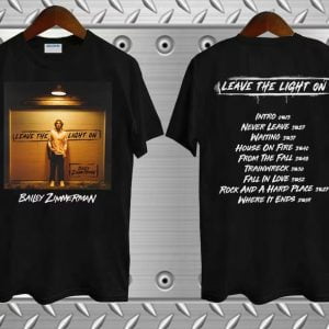 Bailey Zimmerman Tour 2023 Leave The Light On T Shirt