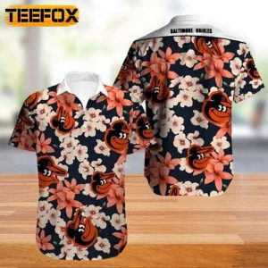 Baltimore Orioles Tropical Summer Hawaiian Shirt