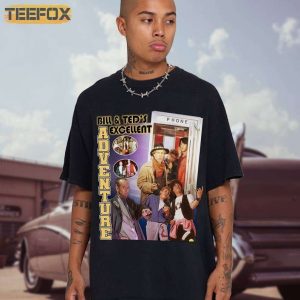 Bill Ted's Excellent Adventure Movie Short Sleeve T Shirt