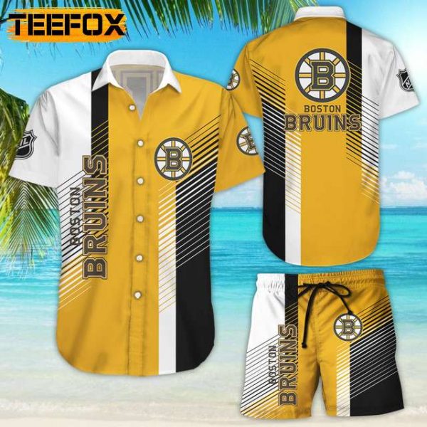 Boston Bruins Hockey Hawaiian Shirt