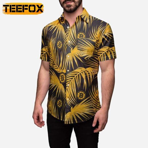 Boston Bruins Tropical Hawaiian Shirt