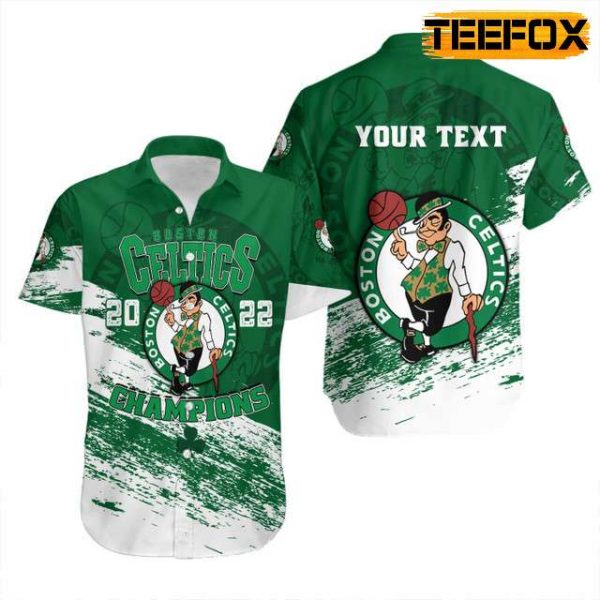 Boston Celtics Champions Green Hawaiian Shirt