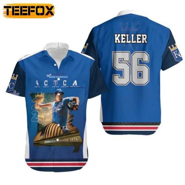 Brad Keller Kansas City Royals City 56 Hawaiian Shirt